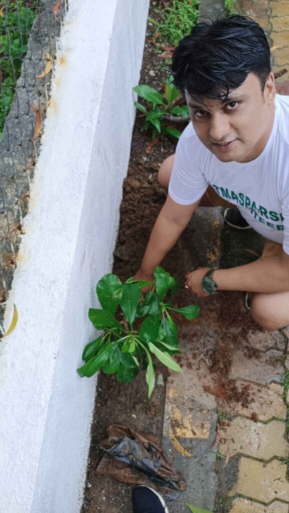 Atmasparsha Tree Plantation Sitabuldi by Astroruchi Abhiruchi | atmasparsha charitable trust